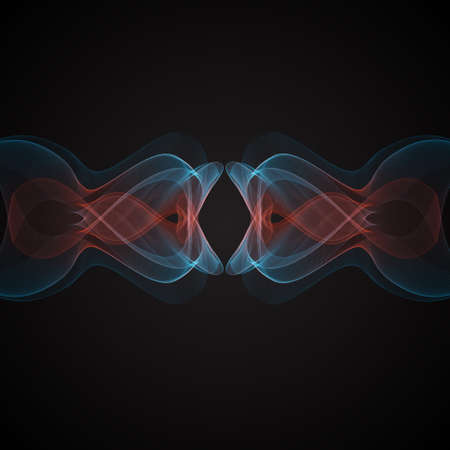 Glowing abstract background. EPS10 vectorのイラスト素材