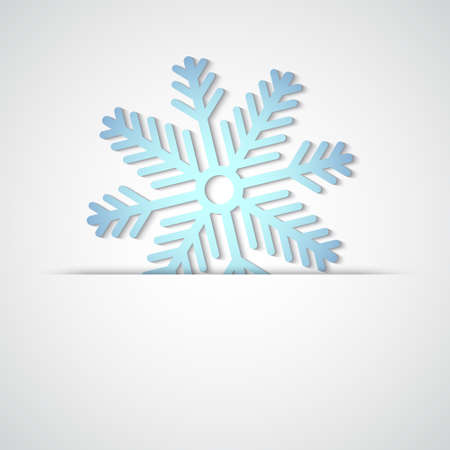 Background with snowflake. EPS10 vectorのイラスト素材