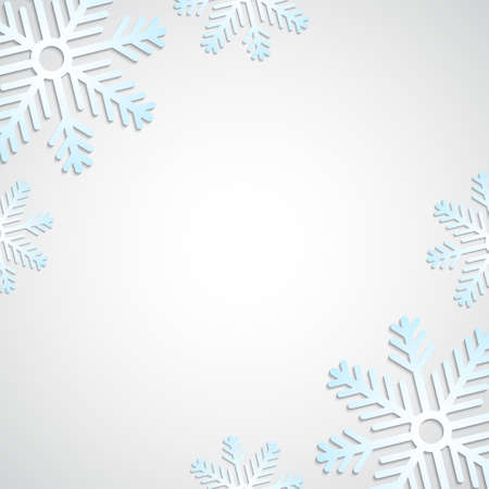 Background with snowflake. EPS10 vectorのイラスト素材