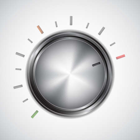 Volume knob. EPS10 vectorのイラスト素材