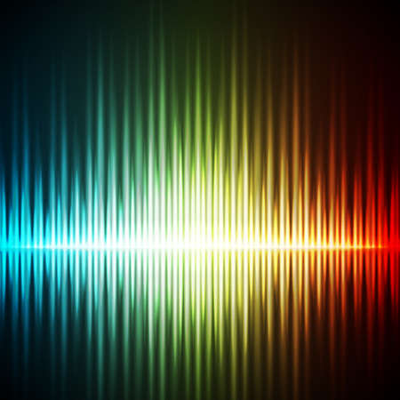 Equalizer background. Music wave. EPS10 vectorのイラスト素材