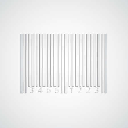 Background with paper barcode. のイラスト素材