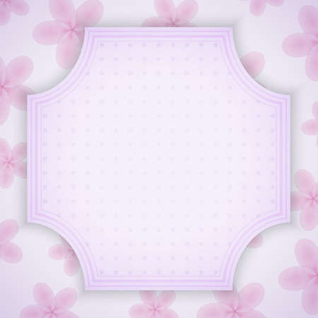 Purple flower background. のイラスト素材