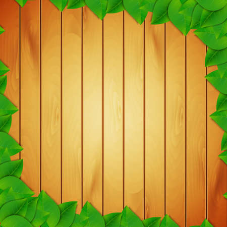 Green leaves background. のイラスト素材