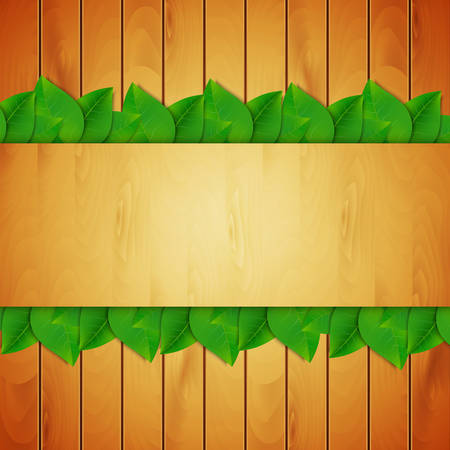 Green leaves background. のイラスト素材