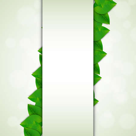 Green leaves background. のイラスト素材