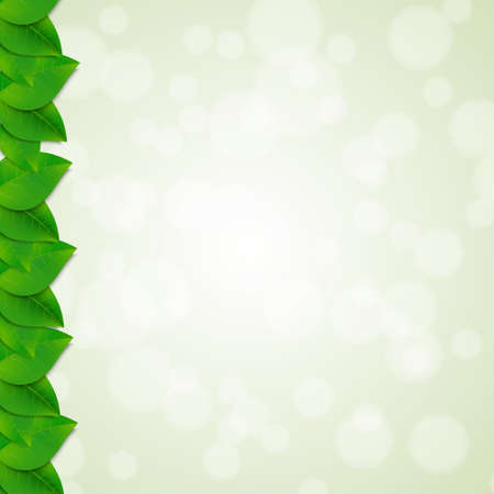 Green leaves background. のイラスト素材