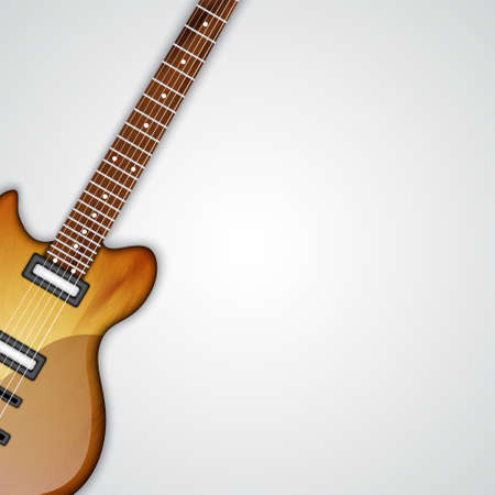 Electric guitarのイラスト素材
