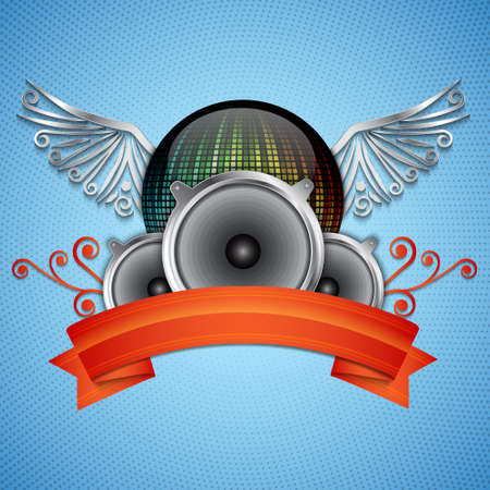 Music backgroundのイラスト素材