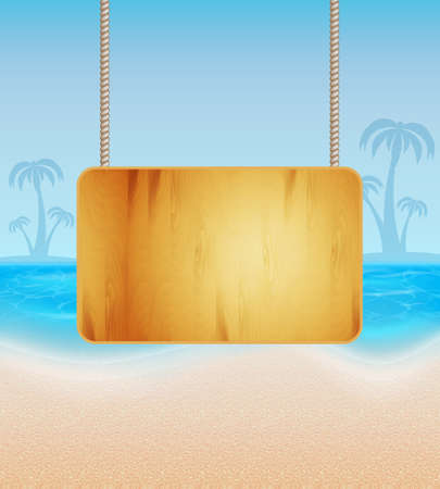 Summer backgroundのイラスト素材