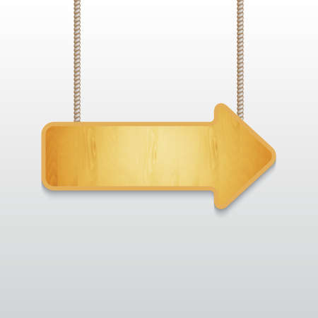 Wood arrowのイラスト素材