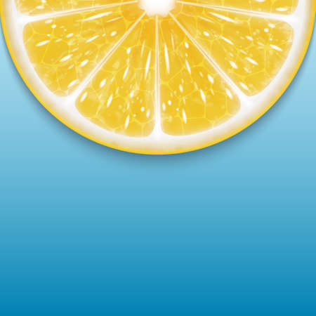 Lemon sliceのイラスト素材