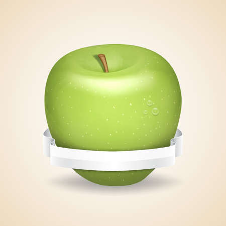Green appleのイラスト素材