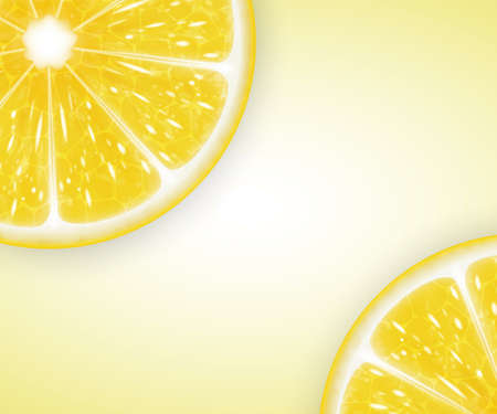 Lemon slicesのイラスト素材