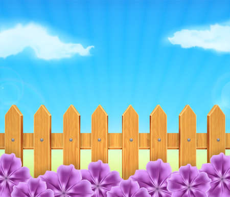 Beautiful flowersのイラスト素材