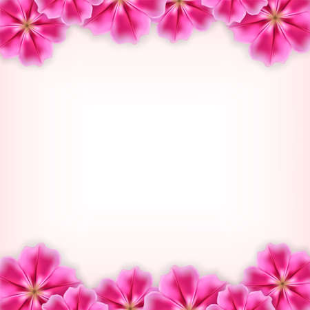 Beautiful flowersのイラスト素材