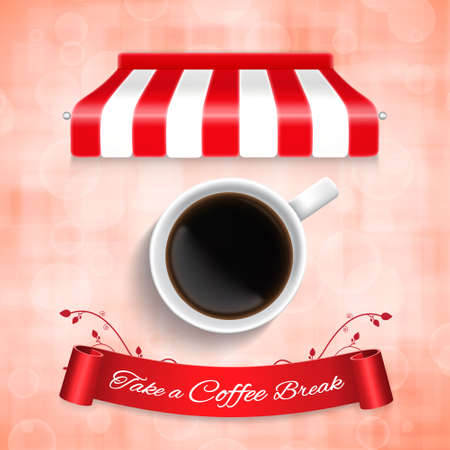 Cup of coffeeのイラスト素材