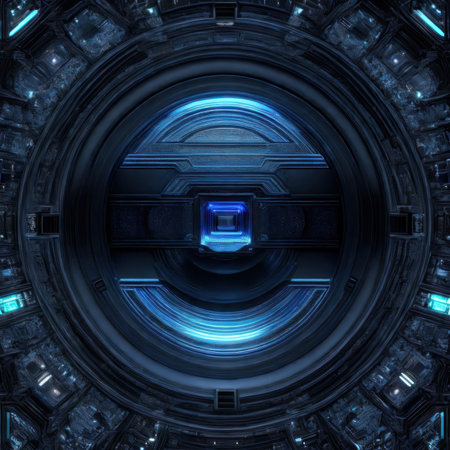 Technology background. Generative AIの素材