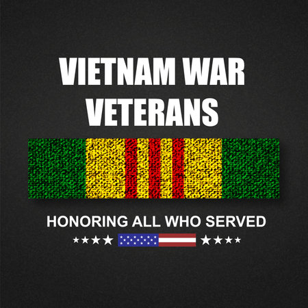 Veterans day poster. Honoring All Who Servedの写真素材