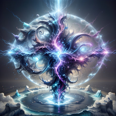 Abstract magic explosionの素材