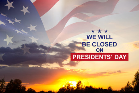 Presidents' Day Background.の写真素材