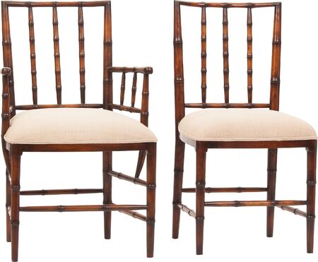 Set of two vintage chairs on whiteの写真素材