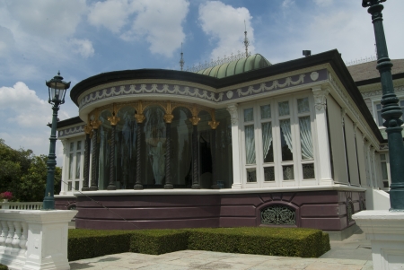 Thai royal palace in sunshine dayのeditorial素材