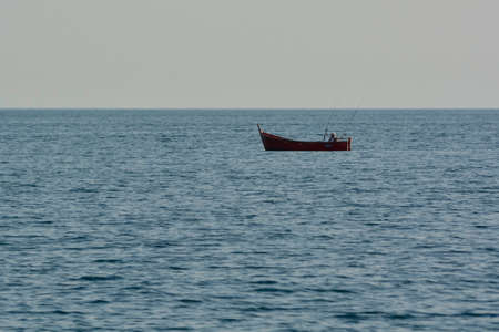 NICE, FRANCE - MARCH 13: Fishing was once this crowded seaside cities primary industry, now it is replaced by tourism, Nice, France on March 13 2014. のeditorial素材