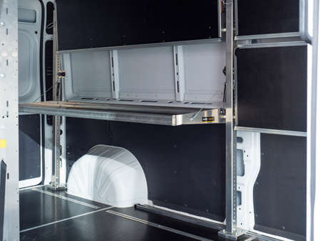 New York, US - March 28, 2018: Ram 2500 Promaster on display during the 2018 New York International Auto Show held at the Jacob K. Javits Convention Center.のeditorial素材