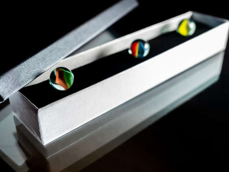 Glass marbles. Child's play.