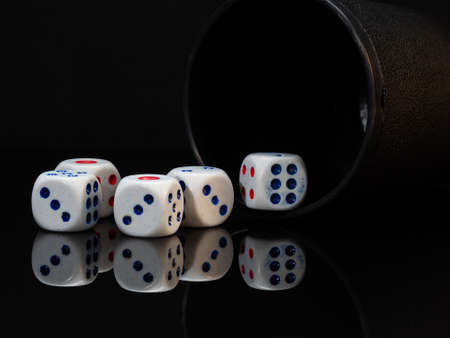 Dice game, there is a poker mode that is played with dice.