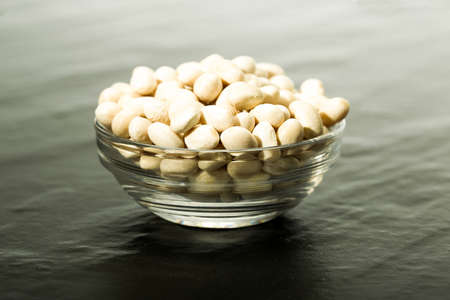 White beans of the Fessol de Santa Pau variety, its cultivation area is in Catalunya, Spain