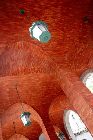 Arches of New Ministries in Madrid, Spainのeditorial素材