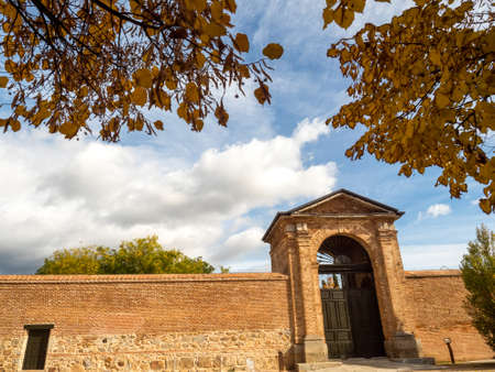 View of the palace of the Infante Don Luis. Boadilla del Monte, Madrid, Spainのeditorial素材