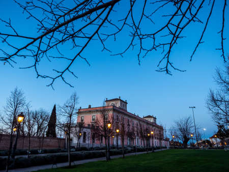 View of the palace of the Infante Don Luis. Boadilla del Monte, Madrid, Spainのeditorial素材