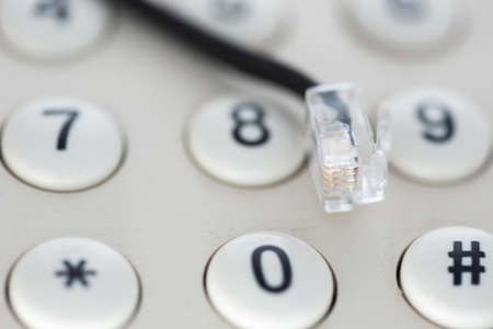 Cables and technical communication elements. Cables for sound and telephony.の写真素材