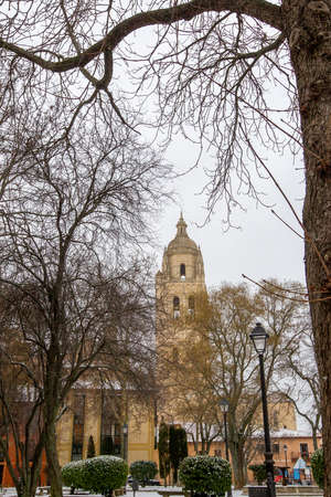 Views of the city of Segovia in Castilla y Leon, Spain.の写真素材