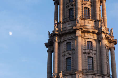Cupola of the ALTES RATHAUS, BERLIN, GERMANYの写真素材