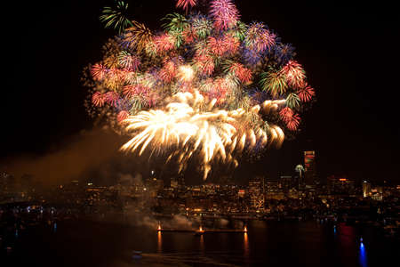 The 4th of July celebration in Boston, Massachusettsのeditorial素材