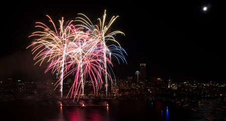 The 4th of July celebration in Boston, Massachusettsのeditorial素材
