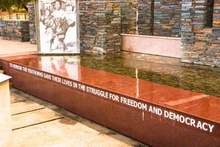Hector Pieterson Memorial Site, Soweto, Johannesburg, South Africaのeditorial素材