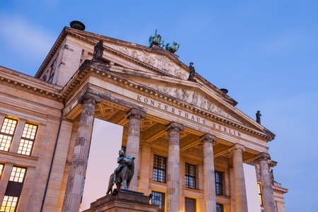 Konzerthaus Berlin (Berlin Concert Hall) on the Gendarmenmarktのeditorial素材