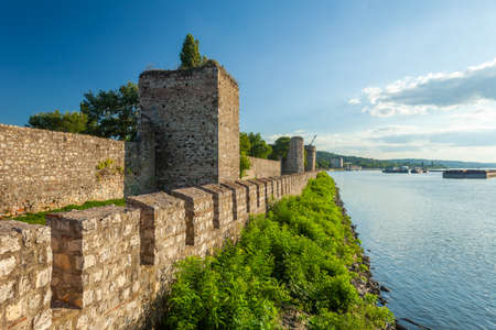 Smederevo Fortress, one of the largest fortifications in Serbiaのeditorial素材