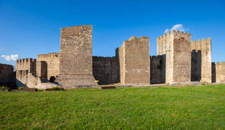 Citadel of the Despot Djuradj in Smederevo Fortress, one of the largest fortifications in Serbia