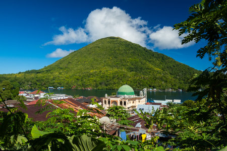 Hatta-Syahrir Mosque and Banda Neira town