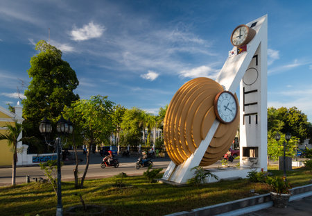 Lotte clock tower at Dili waterfront, East Timor