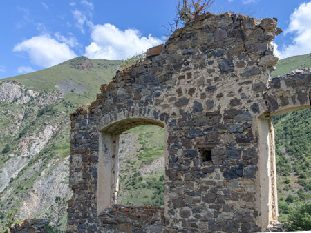 In the late 1880s, this village in the North Caucasus was built. The destroyed factory in the Digory...
