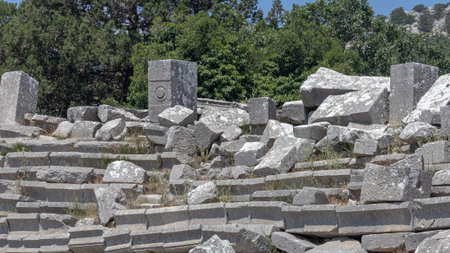 The amphitheater was built in the II century BC according to the classical Roman principle....
