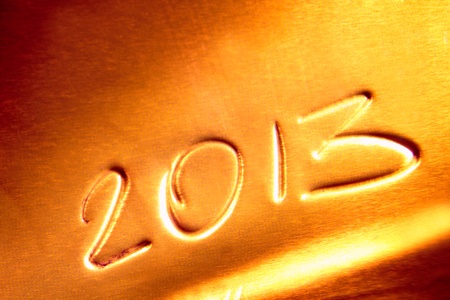 new year 2013の写真素材