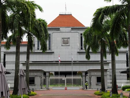 No. 1 Parliament Place, Singapore, March 1, 2011 - Singapore Parliament buildingのeditorial素材